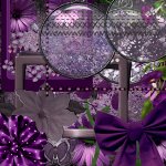 Скрап набор — Фиолет